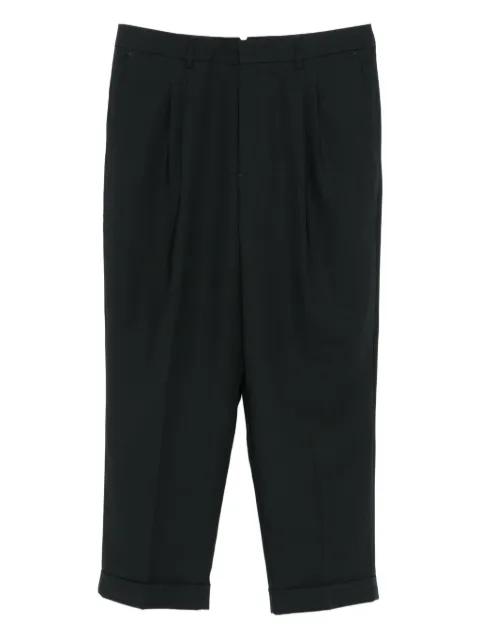 pleated cropped trousers by AMI