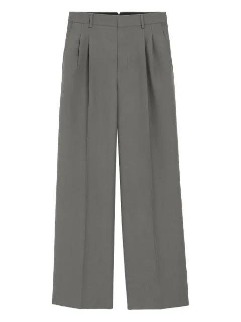 pleated wide-leg trousers by AMI