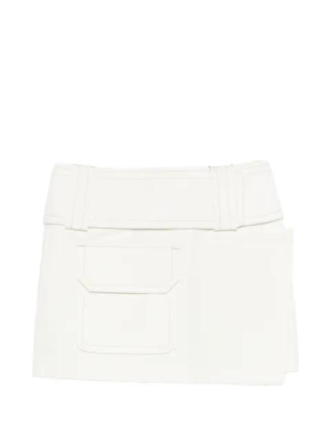 pocket mini straight skirt by AMI