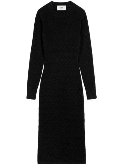 pointelle midi-dress by AMI