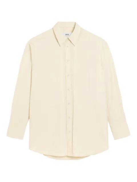 raw-edge shirt by AMI