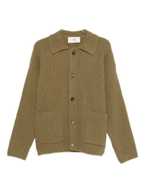 ribbed cardigan by AMI