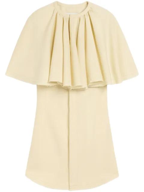 ruffle-detail dress by AMI