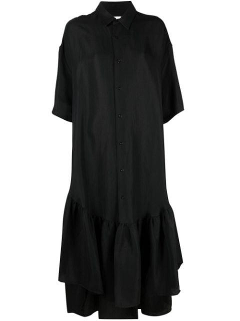 ruffle-detailing shirtdress by AMI