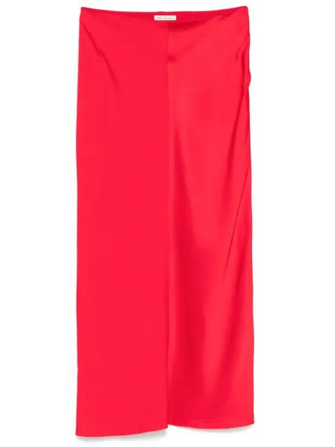 satin midi skirt by AMI