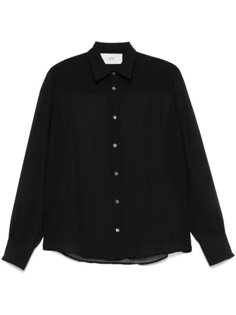 semi-sheer shirt by AMI