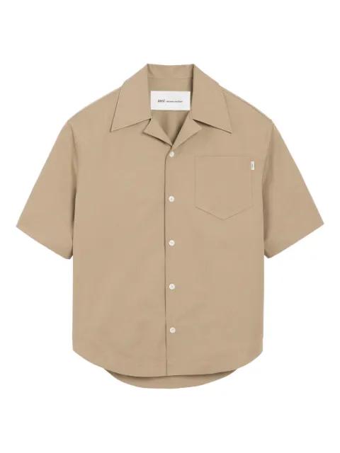short-sleeve camp-collar shirt by AMI