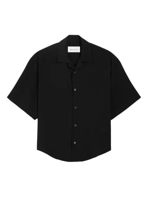 short-sleeve embroidered shirt by AMI