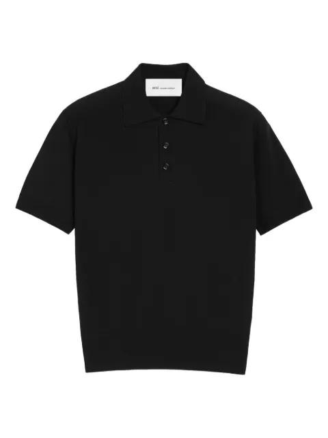 short-sleeves knit polo shirt by AMI