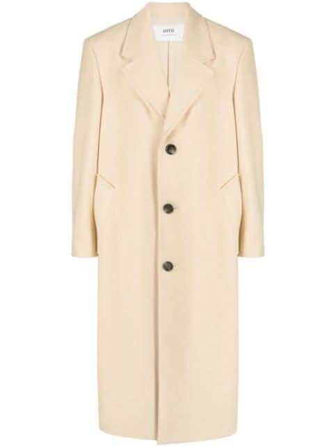 single-breasted coat by AMI