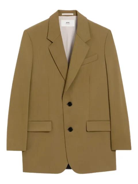 single-breasted wool jacket by AMI