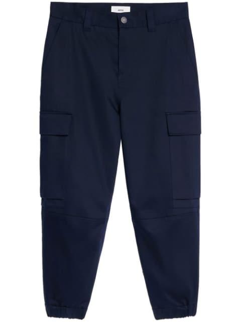straight-leg cargo pants by AMI