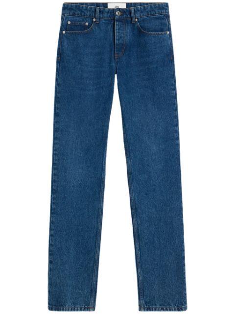 straight-leg cotton jeans by AMI