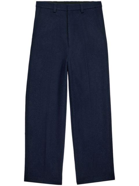 straight-leg tailored trousers by AMI