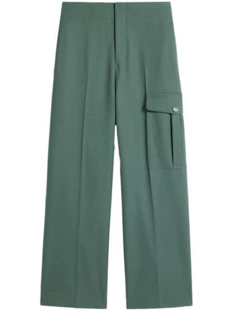 straight-leg trousers by AMI