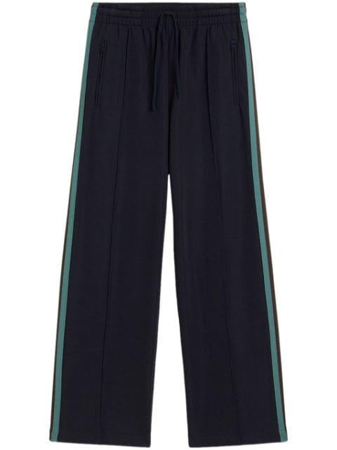 stripe-detailing track pants by AMI