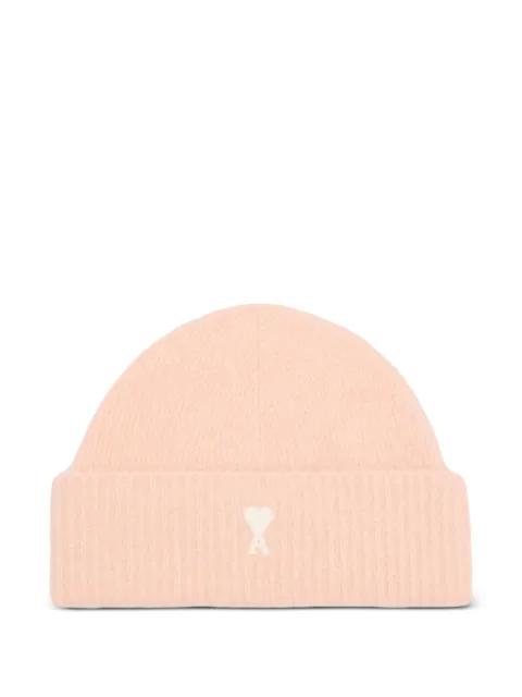 striped Ami De Coeur beanie by AMI