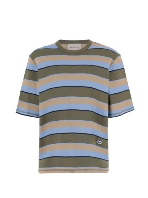 striped polo shirt by AMI