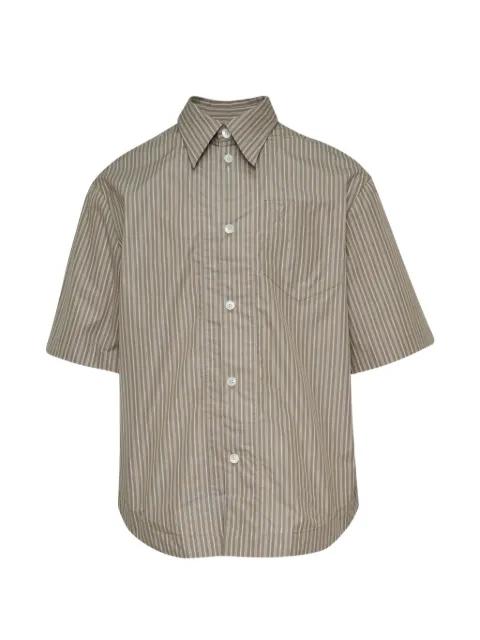 striped short-sleeve shirt by AMI
