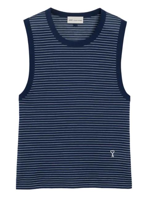 striped tank top by AMI