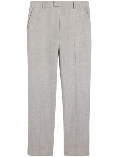 tailored virgin wool trousers by AMI