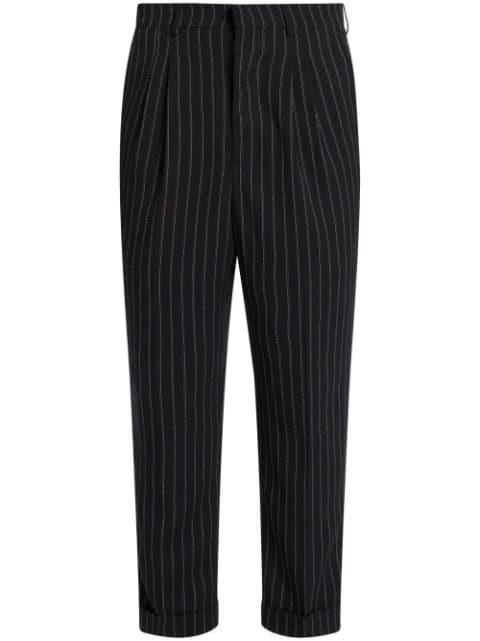 tapered-leg tailored trousers by AMI