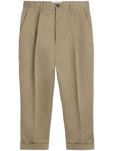 tapered-leg trousers by AMI
