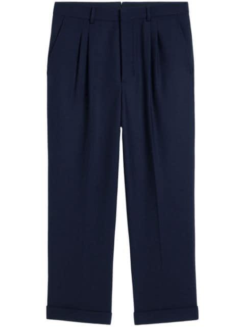 tapered-leg trousers by AMI
