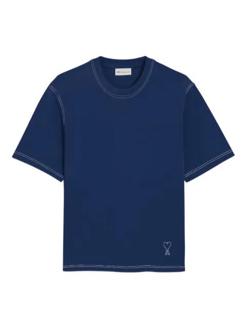 topstitch T-shirt by AMI