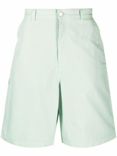 wide-leg loop-strap Bermuda shorts by AMI