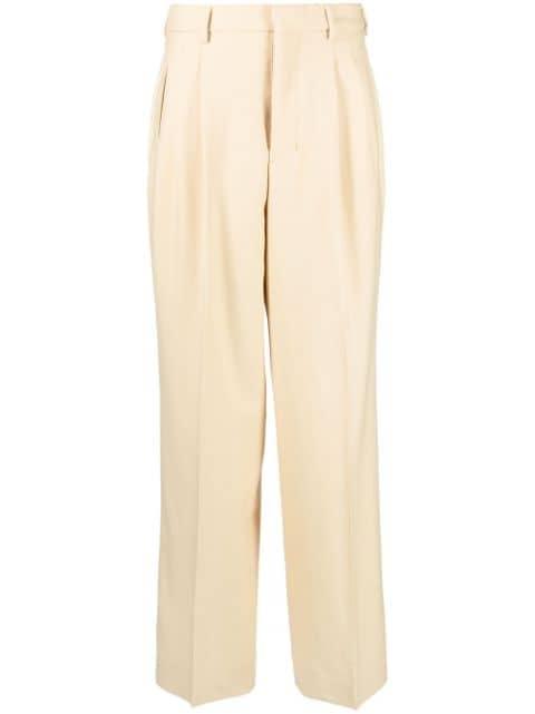 wide-leg tailored trousers by AMI