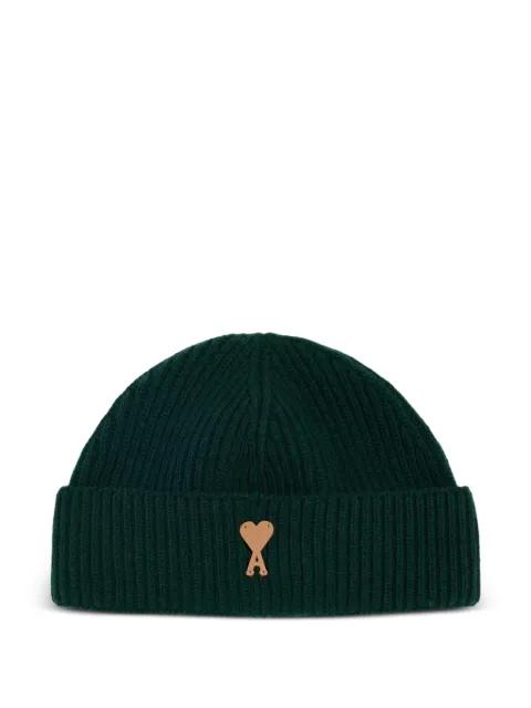 wool Ami De Coeur beanie by AMI