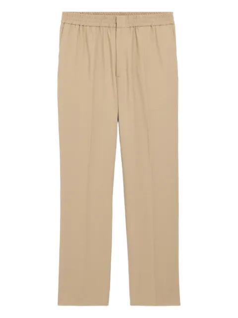 wool elasticated waist trousers by AMI