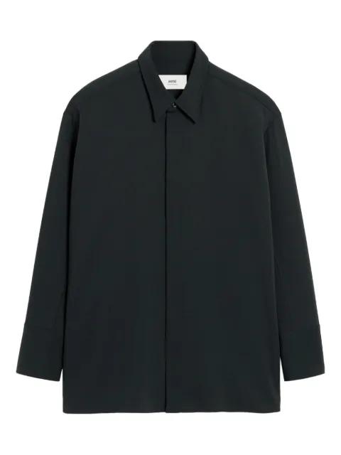 wool oversized shirt by AMI