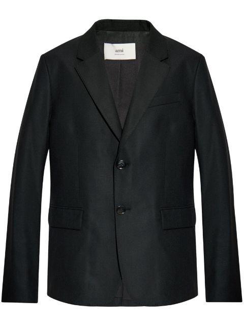 wool single-breasted blazer by AMI