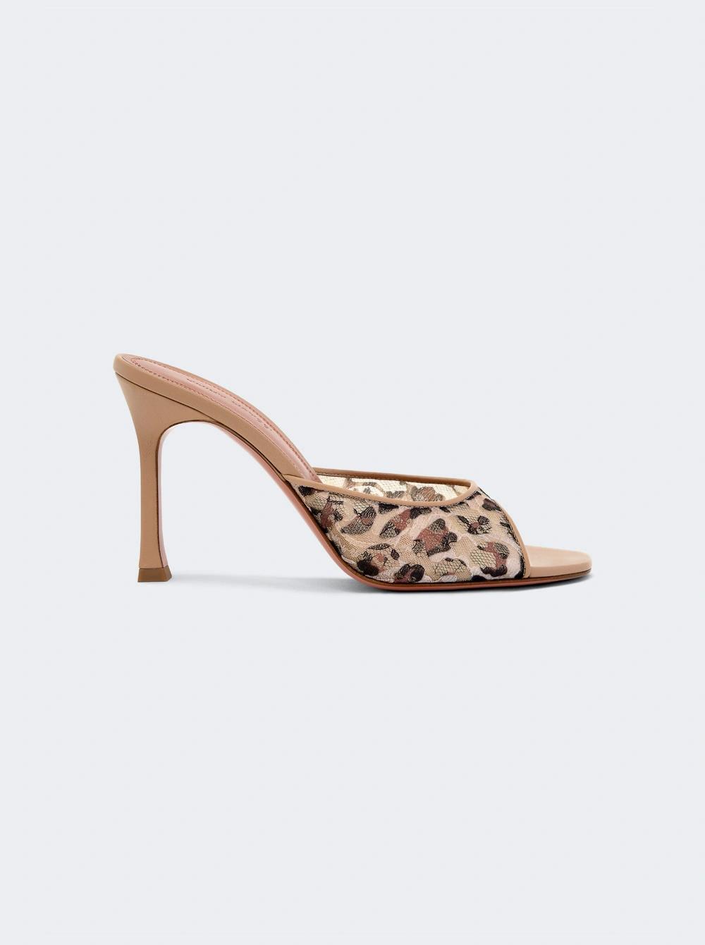 Alexa Slipper Leopard Lace  | The Webster by AMINA MUADDI