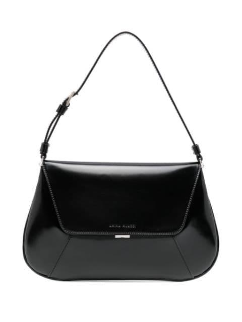 Ami leather shoulder bag by AMINA MUADDI