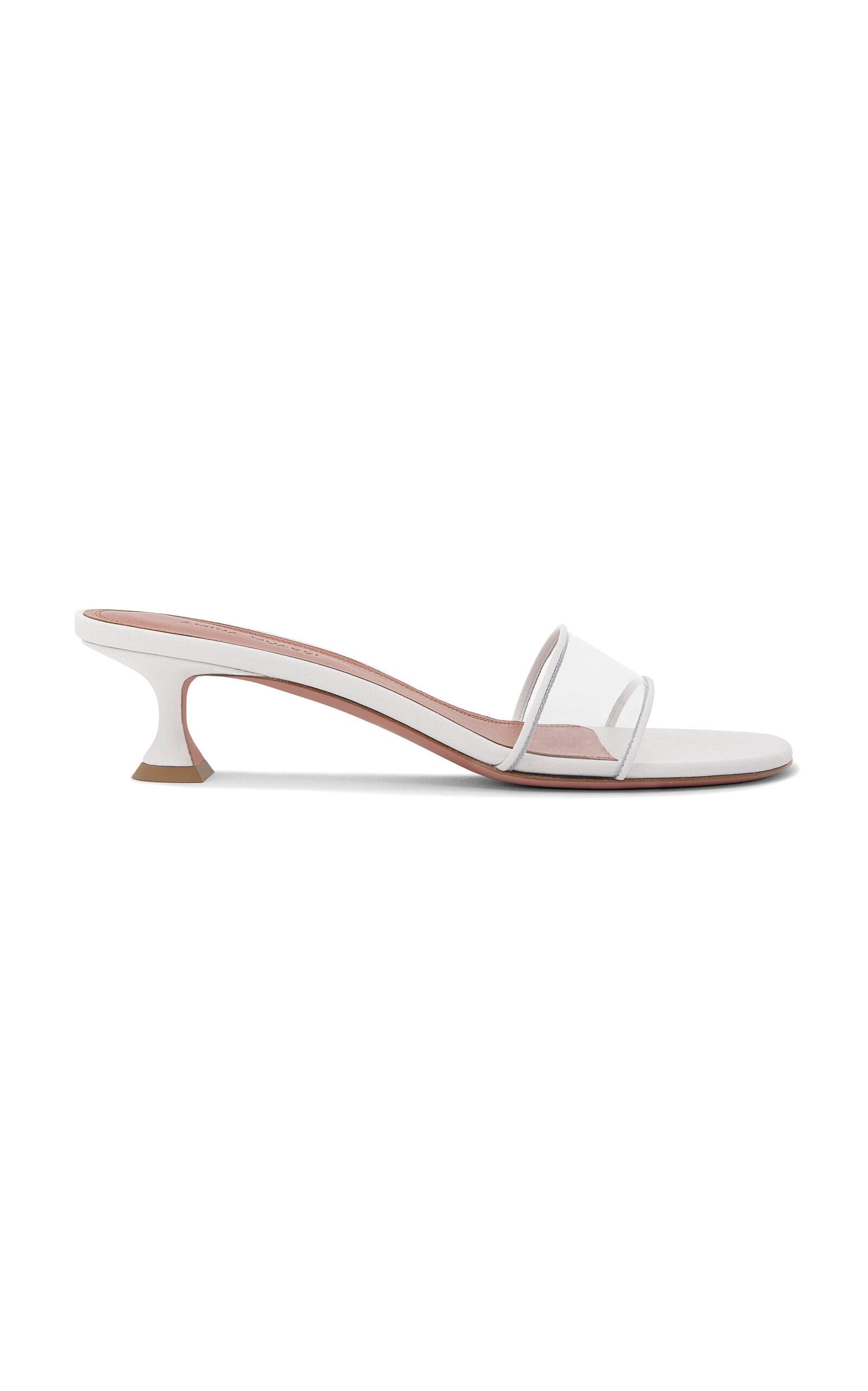Amina Muaddi Andreea PVC Sandals - Moda Operandi by AMINA MUADDI