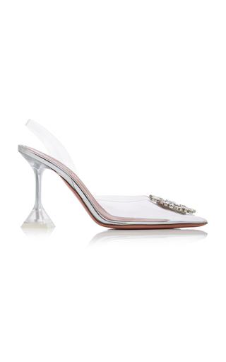 Amina Muaddi Begum Crystal-Embellished PVC Pumps - Moda Operandi by AMINA MUADDI