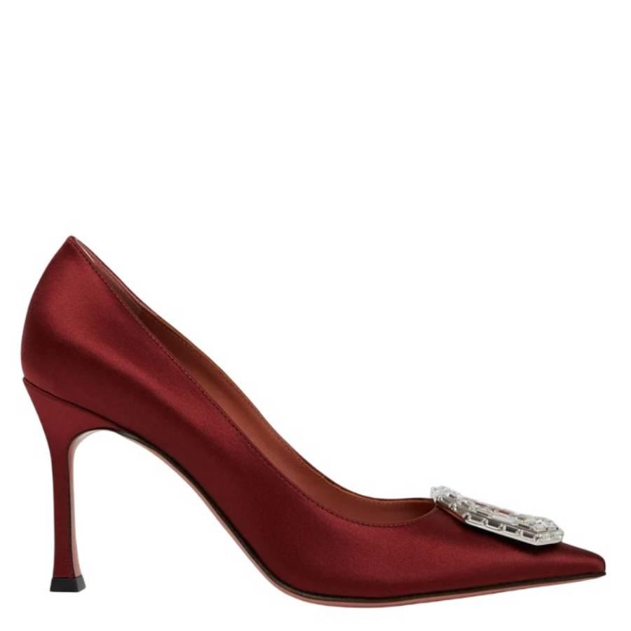 Amina Muaddi Camelia 90 Crystal-Embellished Pumps by AMINA MUADDI