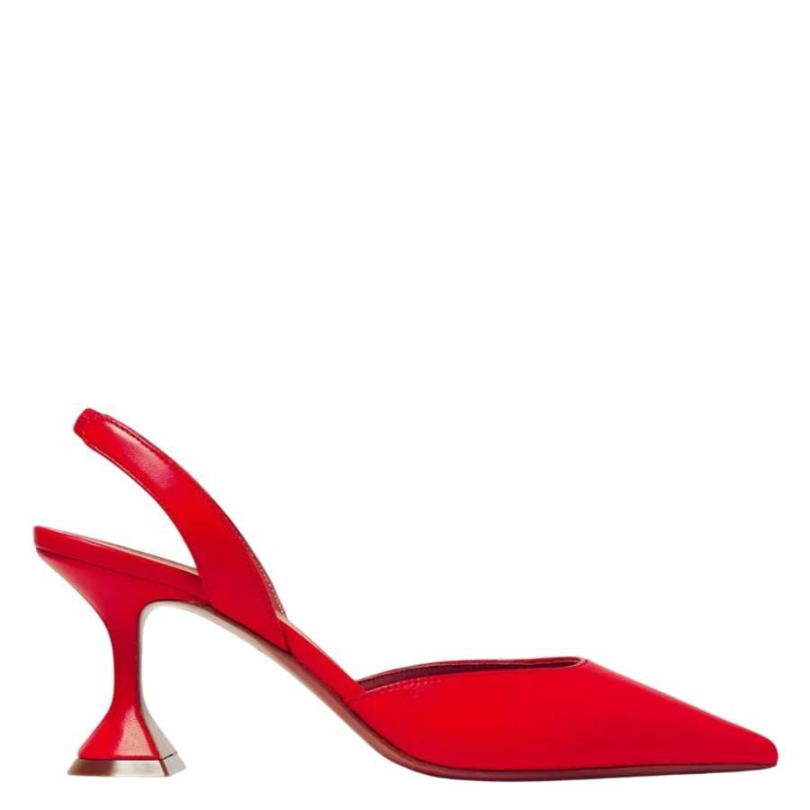Amina Muaddi Holli Nappa Slingback Pumps by AMINA MUADDI