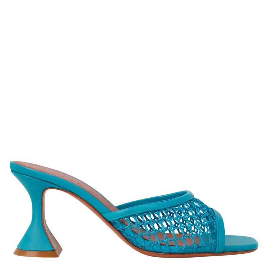 Amina Muaddi Lupita Net 70 Sandals by AMINA MUADDI