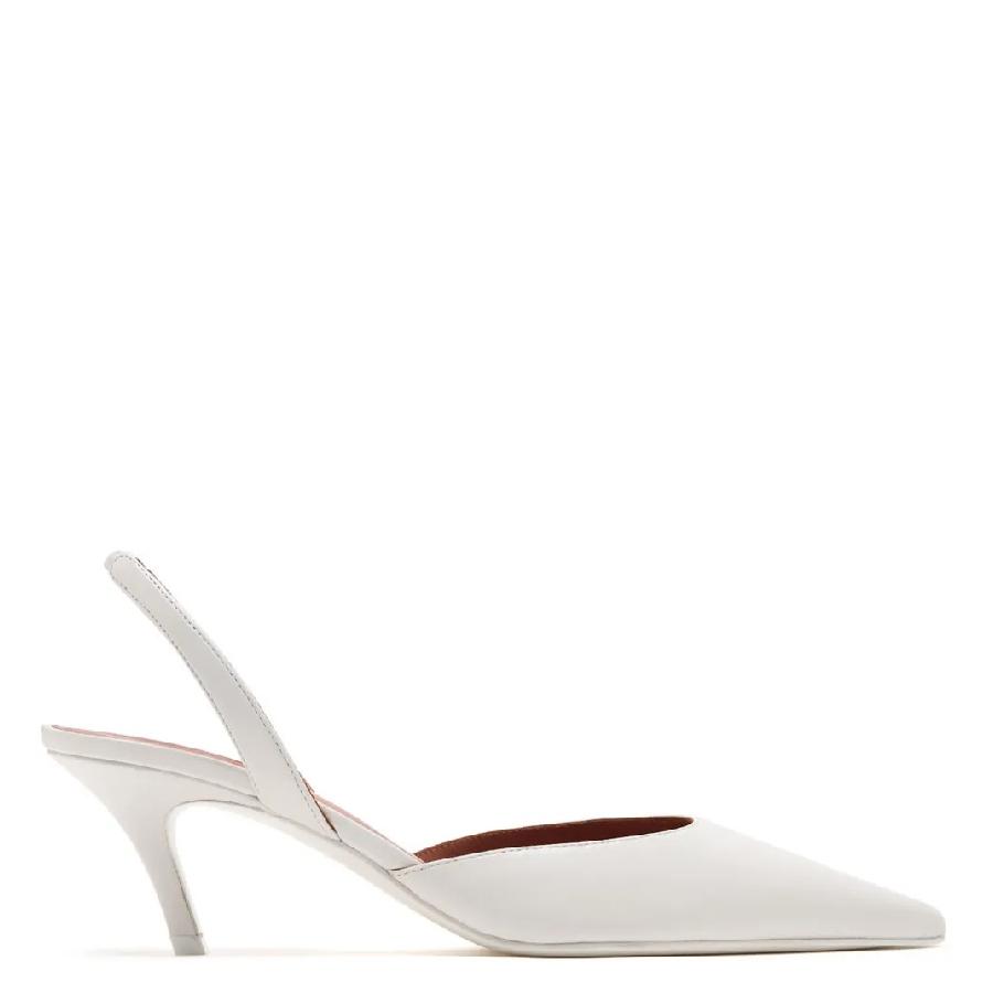 Amina Muaddi Sofia Sling leather Pumps by AMINA MUADDI