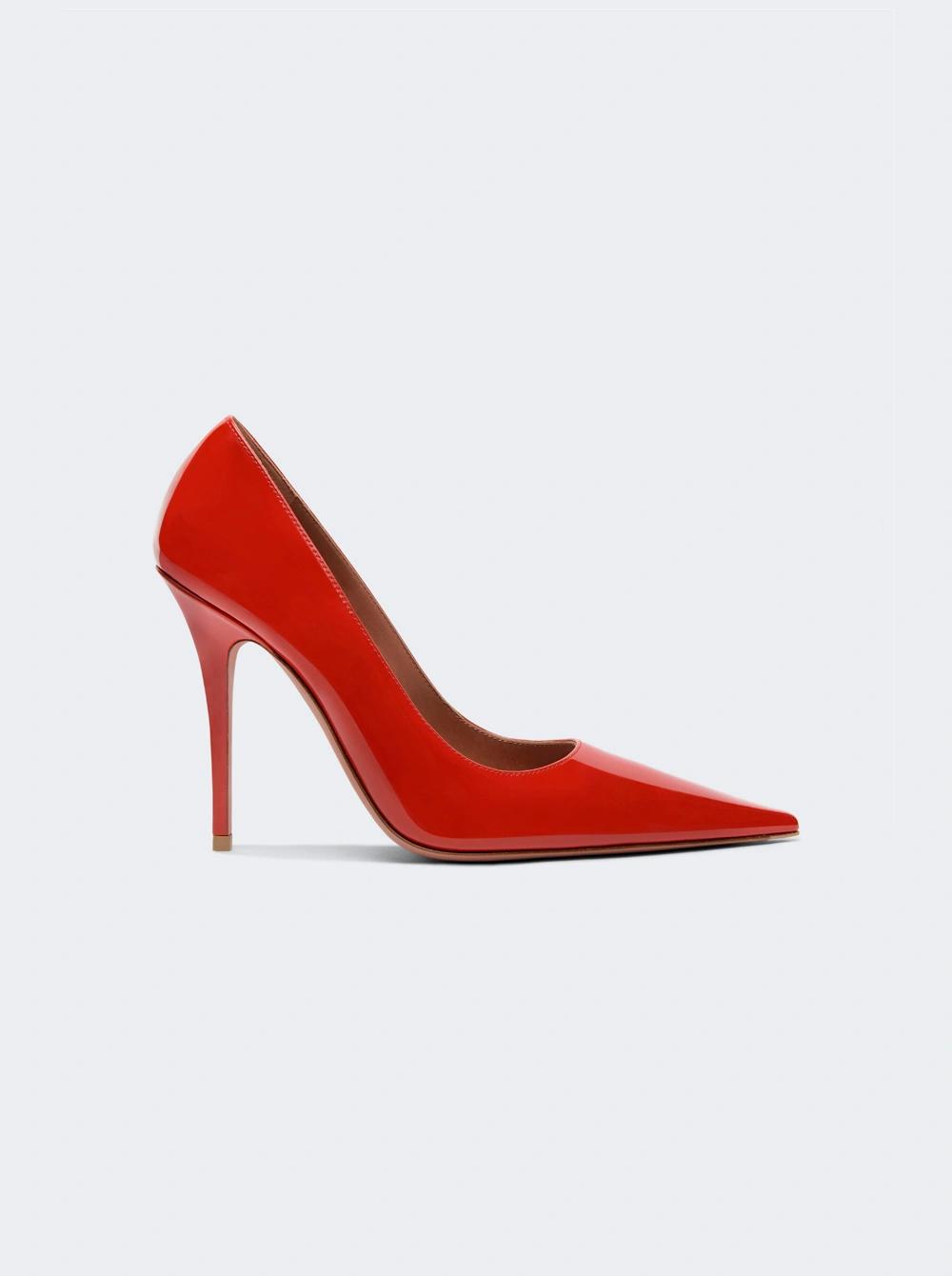 Barbara Pump 105 Red Patent Leather  | The Webster by AMINA MUADDI