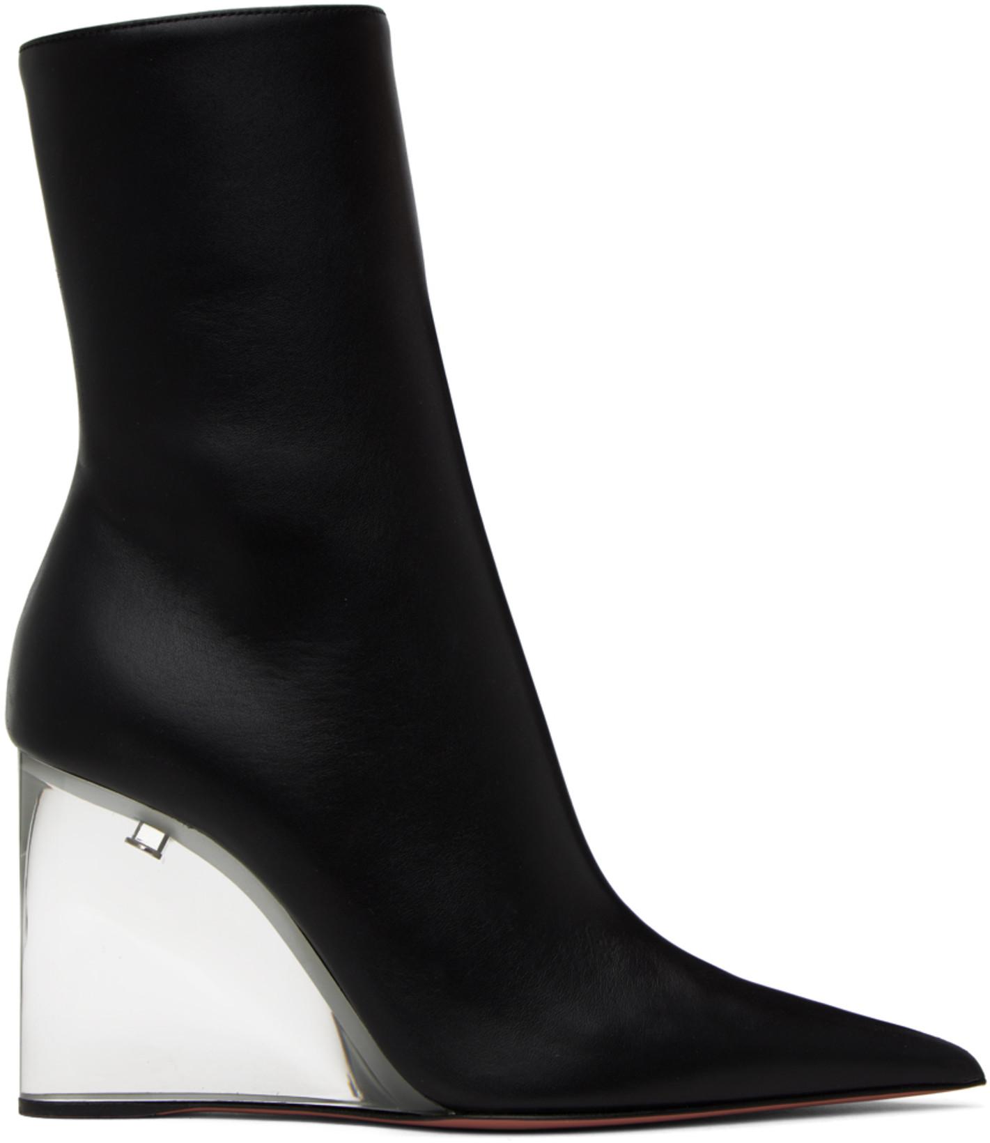 Black Pernille Boots by AMINA MUADDI