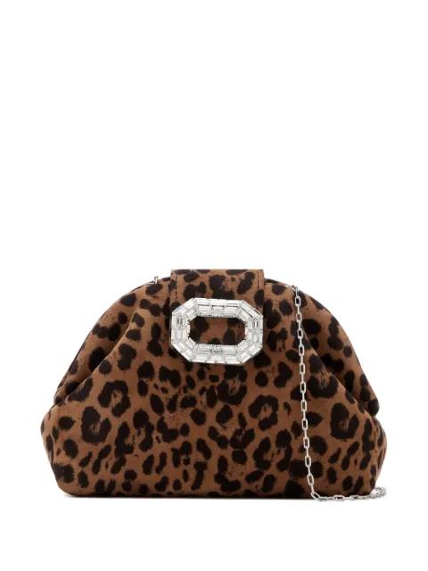 Camelia leopard-print mini bag by AMINA MUADDI