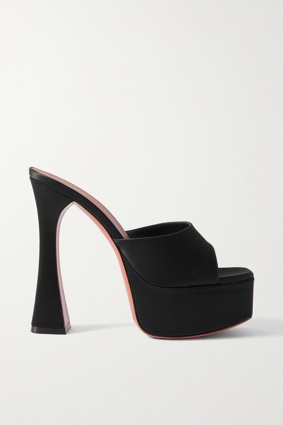 Dalida patent-leather platform sandals by AMINA MUADDI