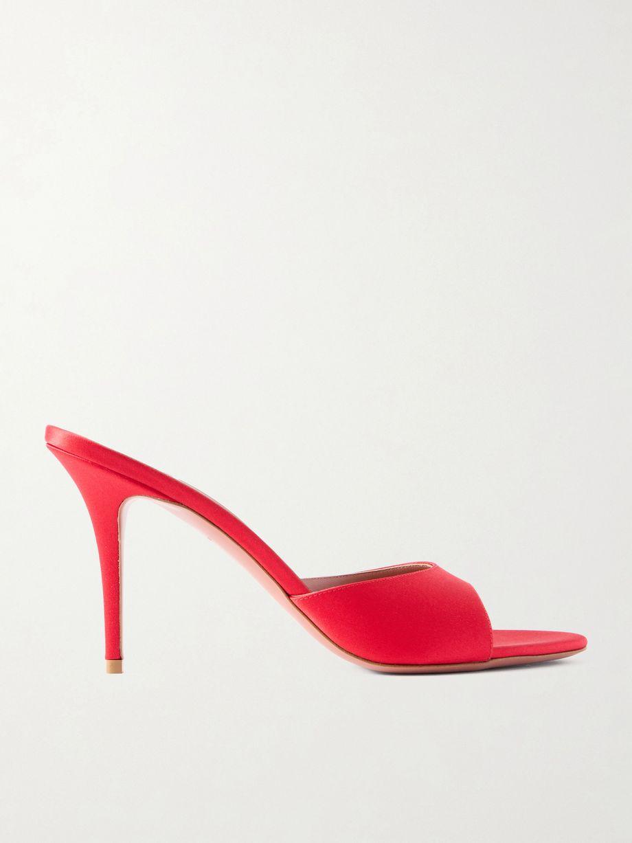 Elodie satin mules by AMINA MUADDI