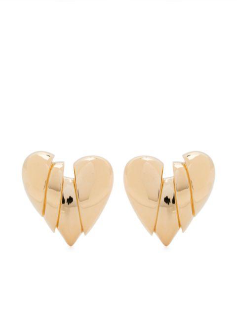 Heart Breaker earrings by AMINA MUADDI