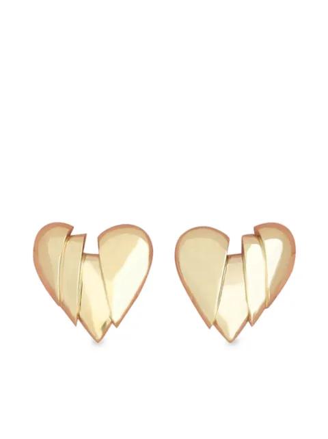 Heartbreaker earrings by AMINA MUADDI